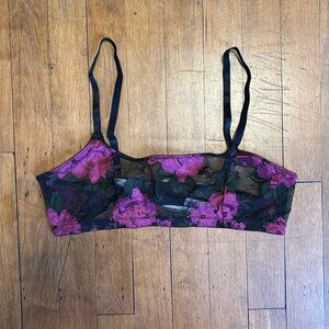 Anthro Lace Bralette L NWT